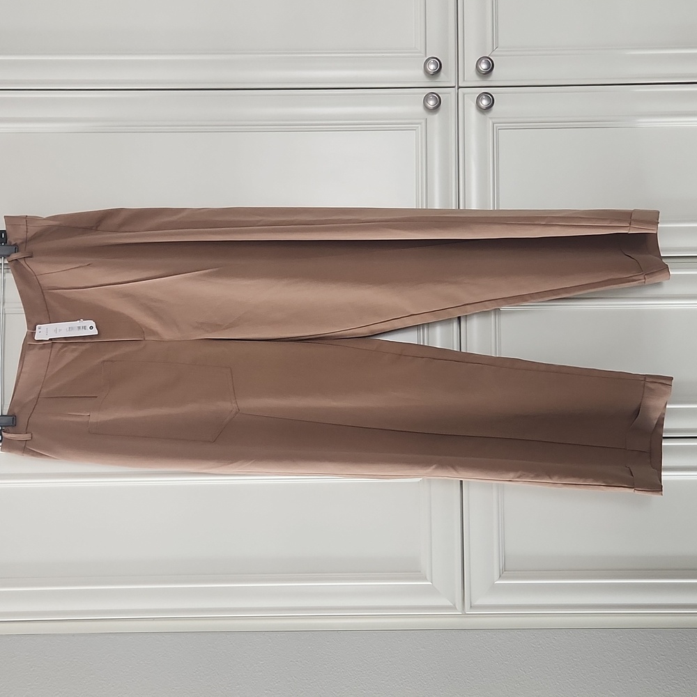 NWT AQUA | High Waisted Wide Leg Trousers L/XL